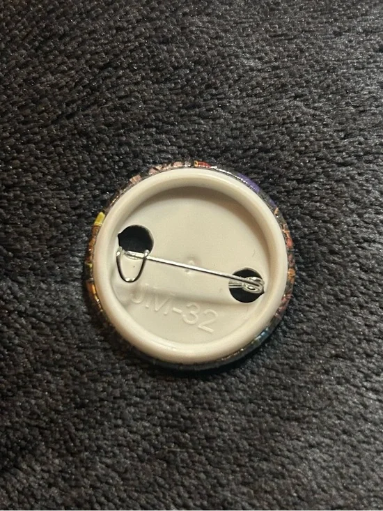 Star Wars Jabba the Hutt Button 1.25in Handmade Upcycled Comic - Picture 4 of 6